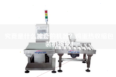 究竟是什么神奇的機(jī)器？雞蛋熱收縮包裝機(jī)揭秘！