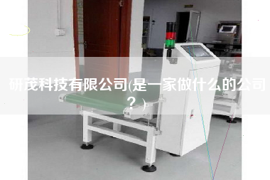 研茂科技有限公司(是一家做什么的公司？)