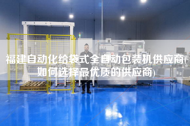 福建自動化給袋式全自動包裝機供應(yīng)商(如何選擇z優(yōu)質(zhì)的供應(yīng)商)