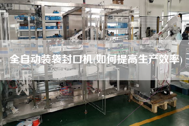 全自動裝袋封口機(如何提高生產(chǎn)效率)