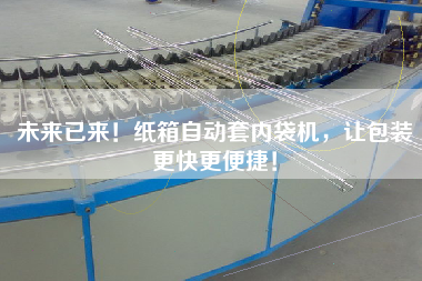 未來已來！紙箱自動套內(nèi)袋機，讓包裝z快z便捷！