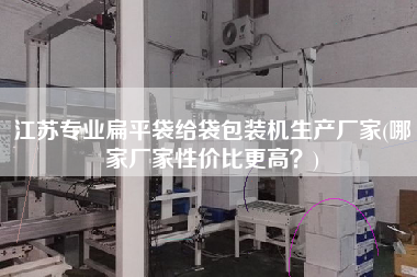 江蘇專業(yè)扁平袋給袋包裝機(jī)生產(chǎn)廠家(哪家廠家性價(jià)比z高？)
